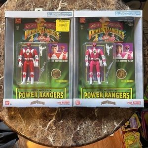 ban dai legacy collection auto morphin power rangers